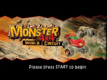 Monster 4x4 World Circuit (USA) screen shot title